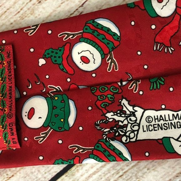 Hallmark Snowman Ugly‎ Christmas Neck Tie Party - Picture 4 of 8